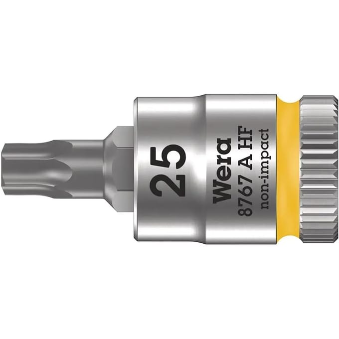 Wera 8767 A 05003365001 Binnen-zesrond (TX) Dopsleutel-bitinzet 6.3 mm 1/4 T 25 1/4 (6,3 mm)