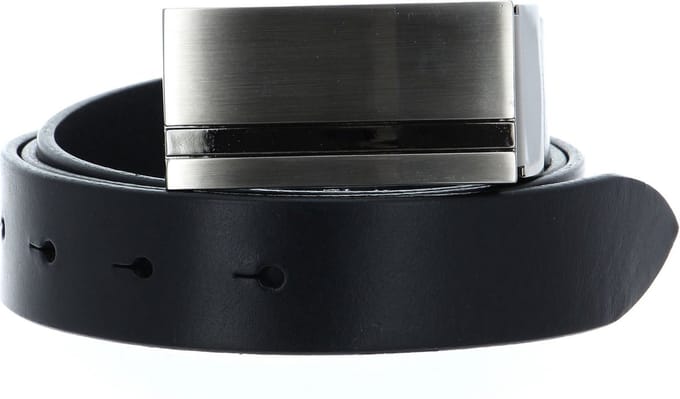 SADDLER Leren Riem Thisted Belt W85 Black Zwart