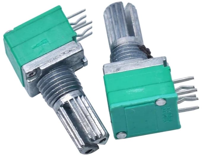 Potentiometer Set - Audio As - Audio Aanpassen - Met Schakelaar - 10 Stuks - Zilver