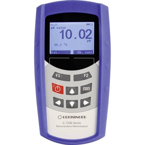 Greisinger G7500 Combimeter pH-waarde, Redox (ORP), Temperatuur, O₂-verzadiging, O₂-concentratie, Geleidingsvermogen