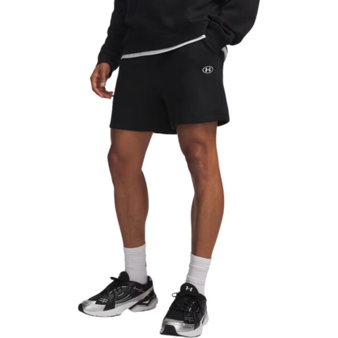 Under Armour Rival Flc Korte Broek Zwart K008