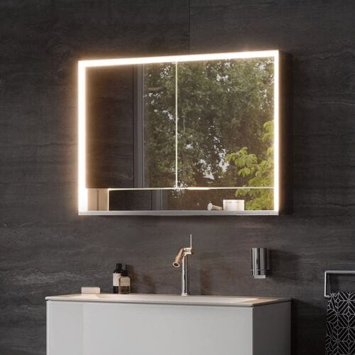 Keuco Royal Lumos surface mirror cabinet with mirror heating 14302171304