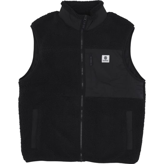 Lake Vest Sherpa Herenvest Flint Zwart