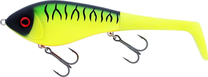 Westin Swim Tail 12cm 68gr Sinking Firetiger 1 body 2 tails