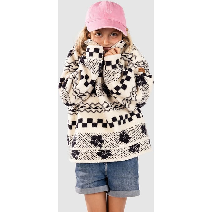 Fleece 1/2 rits voor meisjes Roxy Calling All My Girls