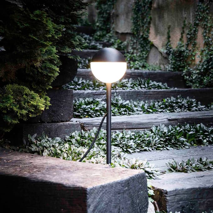 FARO BARCELONA LED tuinvertlichting Piccola aardspies in zwart