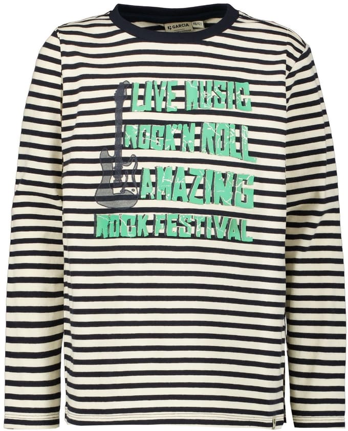 GARCIA Jongens T-shirt Blauw - Maat 92/98