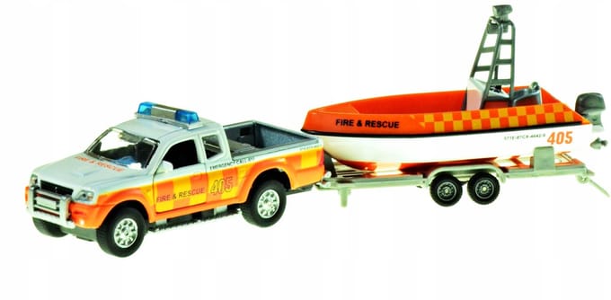Hipo Auto met Motorboot Geluid & Licht Sl67WB - 3 Jaar+