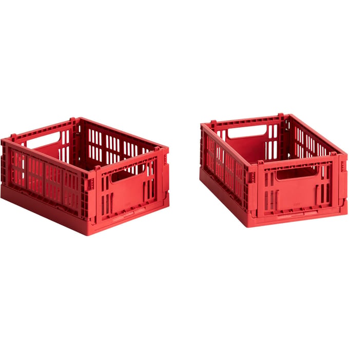 HAY Colour Crate Mini set van 2 - red