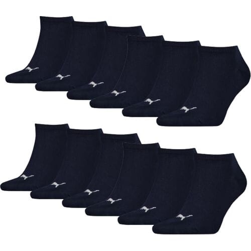 Puma Sneakersokken Plain 12-pack Navy-47/49