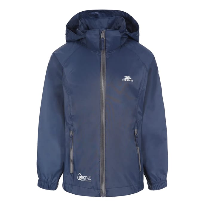 Waterdichte jas voor babymeisjes Trespass Qikpac X