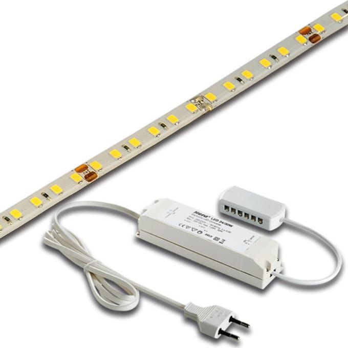 Hera LED strip Basic-Tape S, IP54, 3.000K, lengte 300cm