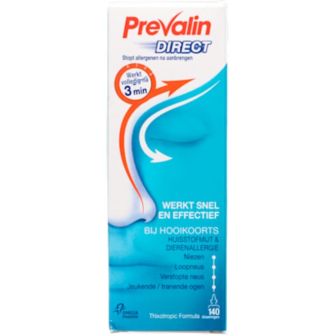 Neusspray Direct bij Allergenen