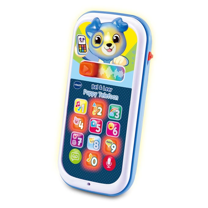 Vtech Bel & Leer Puppytelefoon Interactief speelgoed