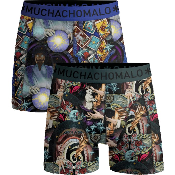 Muchachomalo Jongens 2-pack boxershorts magic