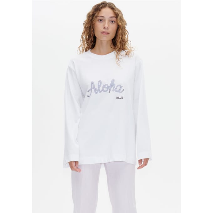 Baum und Pferdgarten Jeevana Top Aloha Blue Taglia: M | Maglie Sportivi Outlet | Donna | Blu