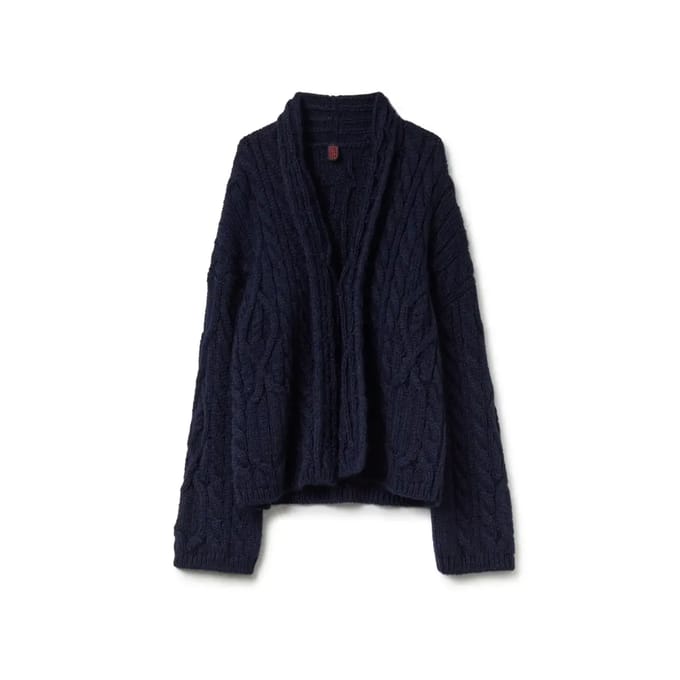 Dames kabeltrui cardigan Stefanel