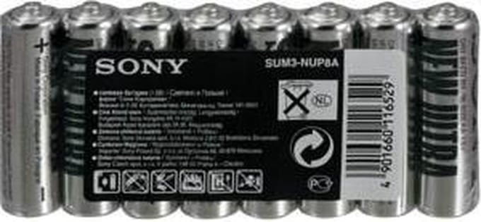 Sony Penlite AA Batterijen - 8 st.