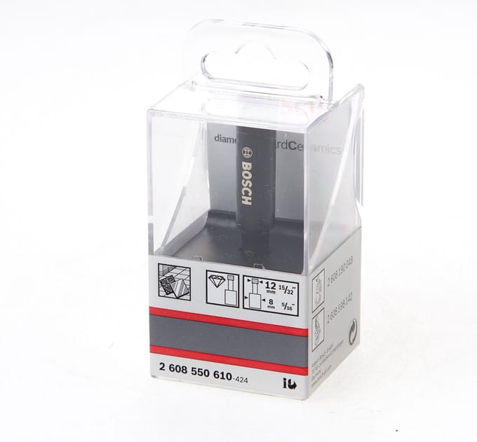 Bosch - Diamantboren voor nat boren Diamond for Hard Ceramics 12 x 35 mm