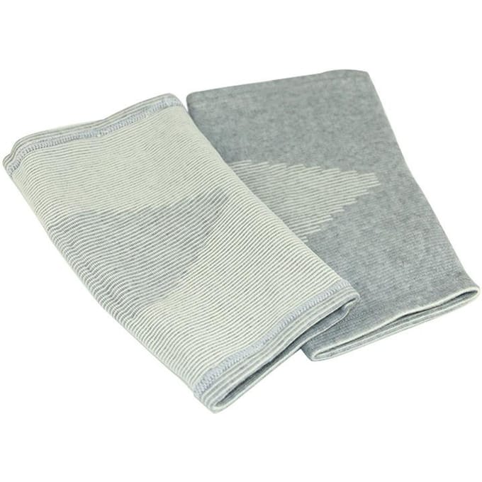 Elastische Kniebeschermers Bamboehoutskool Dun Sport Lopen Middelbare Leeftijd Plus Ouderen Koudebestendig Benen Elastische Kniebeschermers W18033WW-