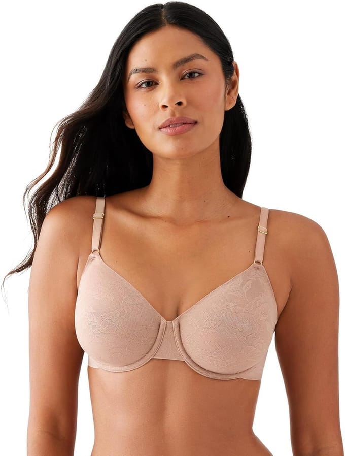 Ondersteunende Beugel BH met Hoge Taille en Bloemig Kant