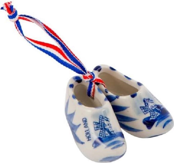 Delftsblauwe Klompjes -  5 cm - per stel