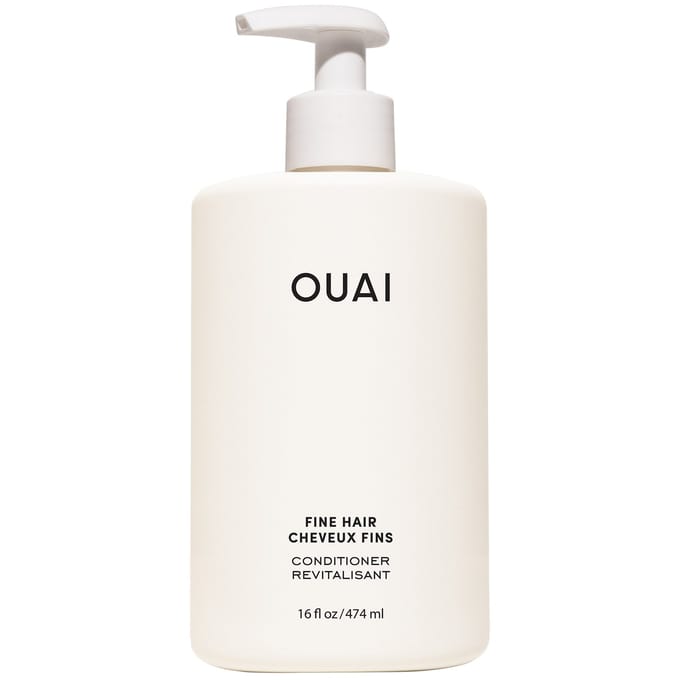 OUAI Fine Conditioner with Pump - Jumbo Size