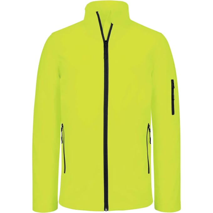 Kariban Softshell jas K401 - Fluorescent Yellow - 3XL