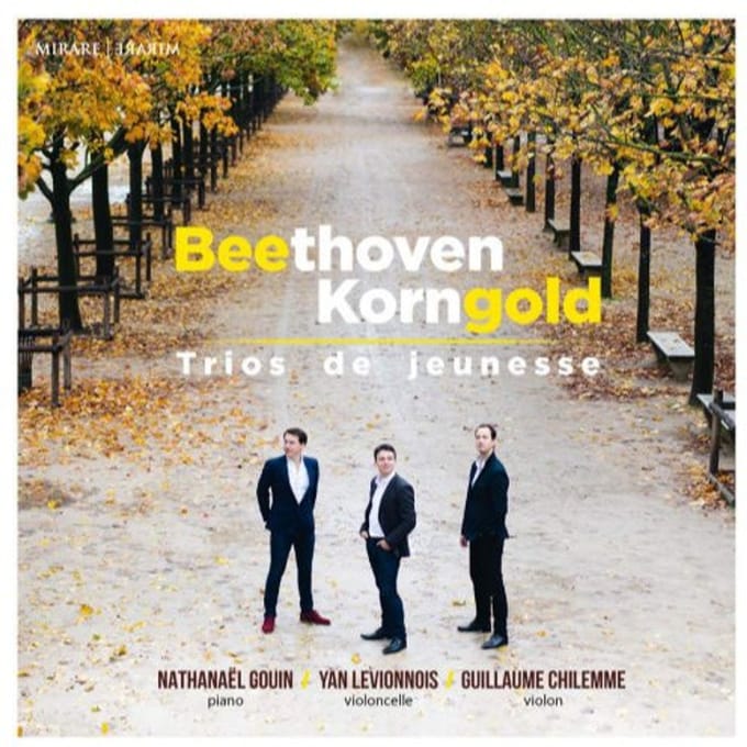 Nathanael Gouin Guillaume Chilemme - Beethoven & Korngold Opus 1 (CD)