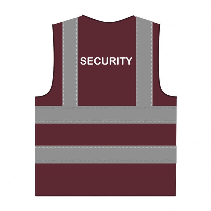 Security hesje RWS bordeauxrood