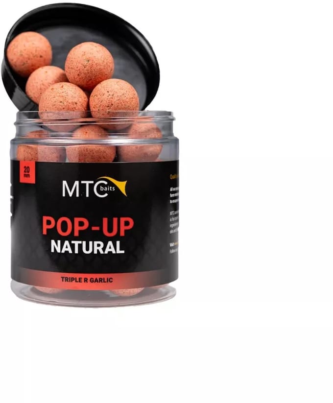 MTC Baits Triple R Garlic - Pop-Up Hi-Natural - 16 mm