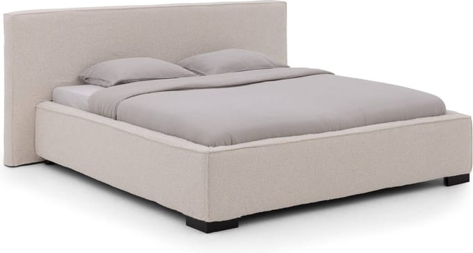 Goossens Bedframe Switch, 160 x 200 cm met hoes Stof Ahenk 9851 beige