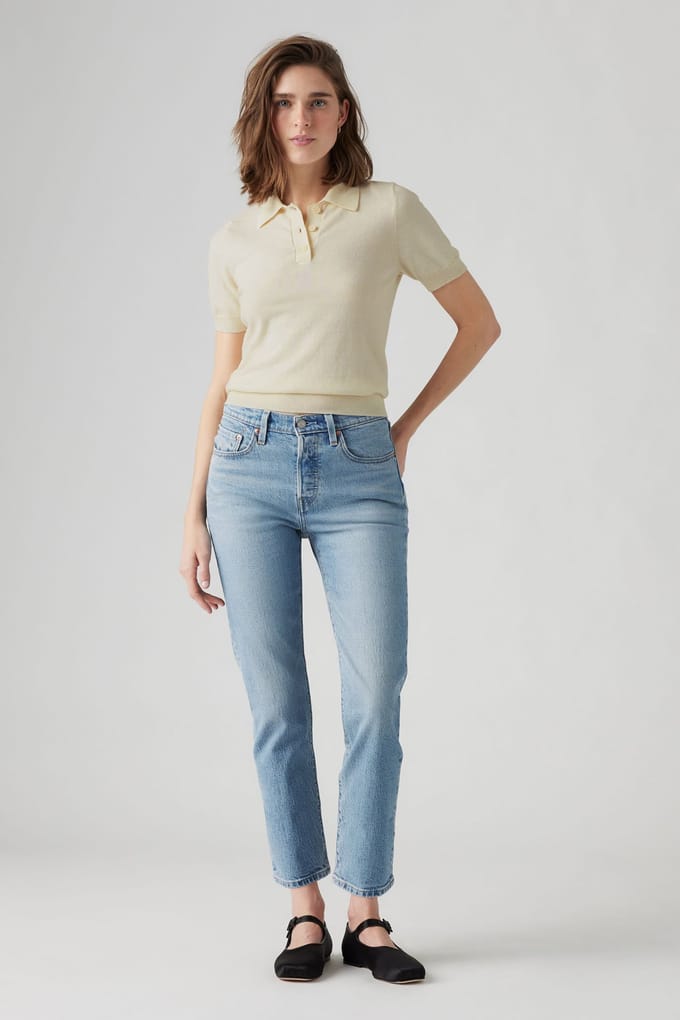 Boyfriend Jeans Levis 501® CROP