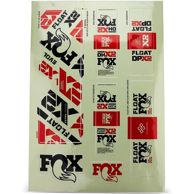 Pistache Stickers, Shock Decal Blad Fox FOX Decal 2021 AM, 38, Factory