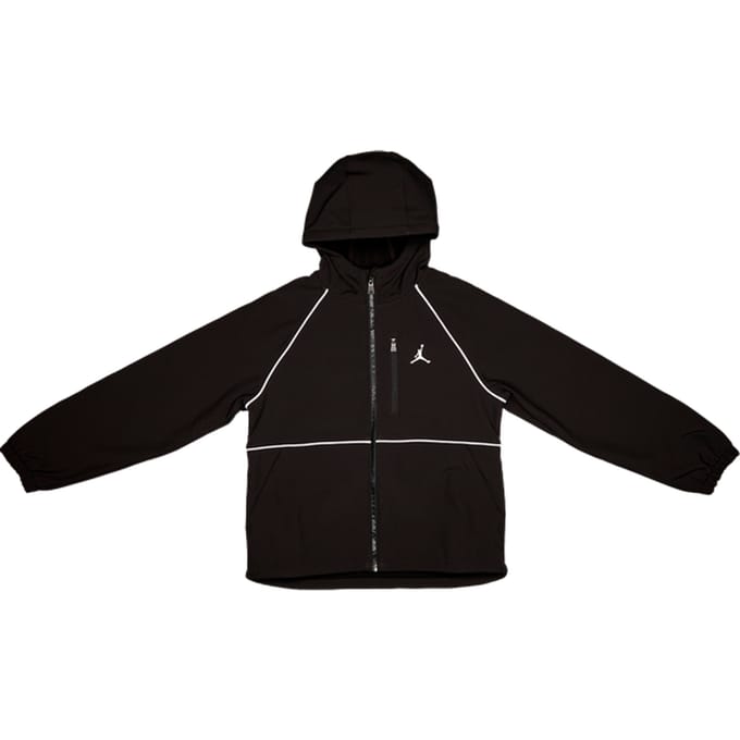 Jordan Softshell Jassen Kinder - Zwart - Maat 128 - 137 CM - Poly Woven