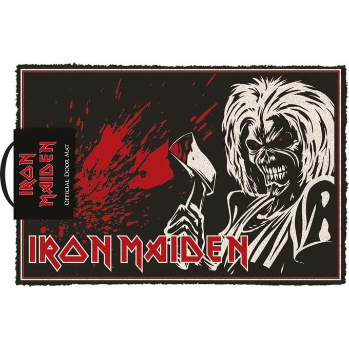 Iron Maiden Run To The Hills Unisex Deurmat - meerkleurig - Standard
