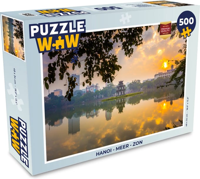 Puzzel Hanoi - Meer - Zon - Legpuzzel - Puzzel 500 stukjes