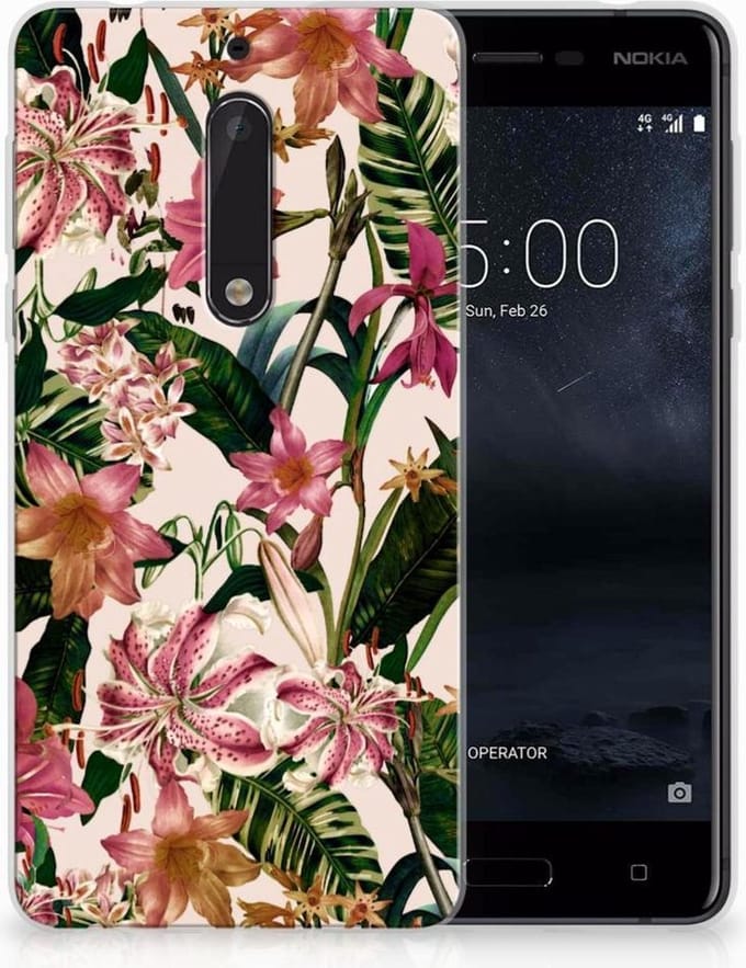Nokia 5 TPU Case Flowers