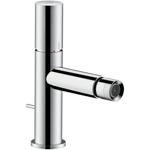 AXOR Uno single lever bidet mixer with cero handle and pop-up waste 45200000