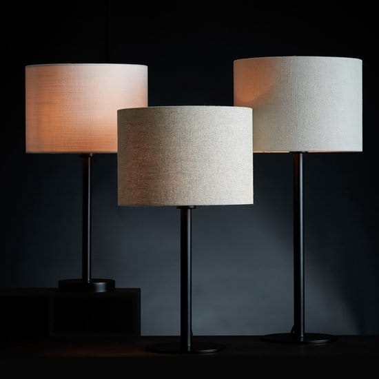 Light & Living - Lampenkap LIVIGNO - Ø25x18cm - Grijs