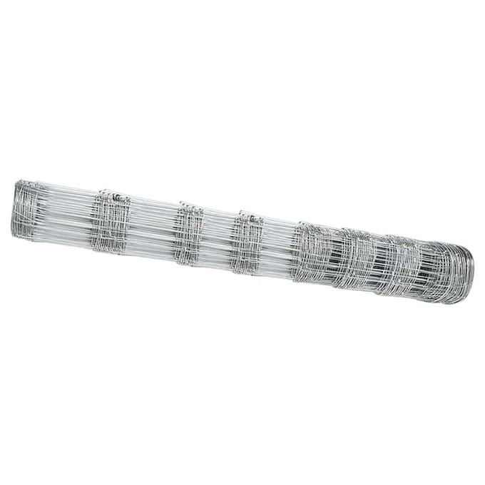 vidaXL - Weidehekwerk - Zilver