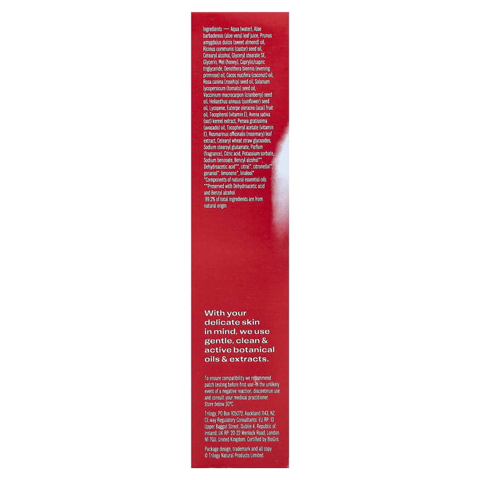 Trilogy, Ultra Hydraterende Gezichtscrème, 2,5 fl oz (75 ml) white