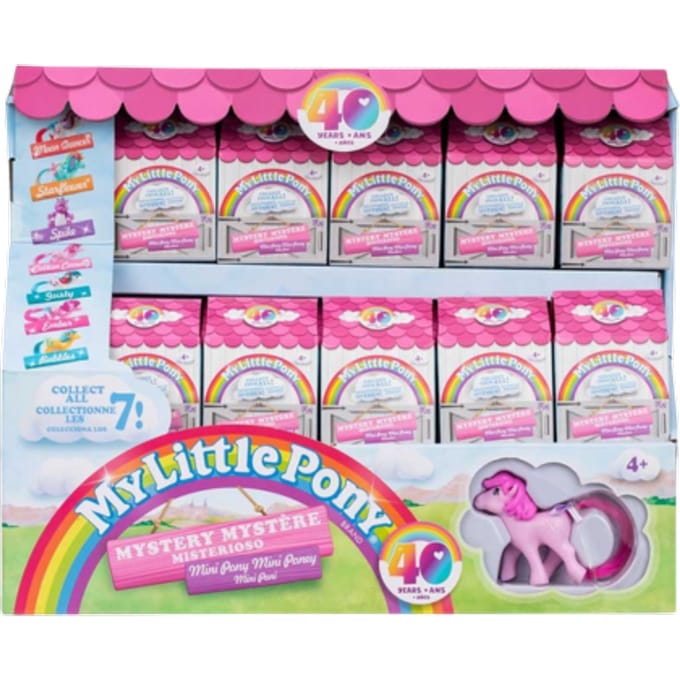 My Little Pony 40th Anniversary Collectible Figures Assorted