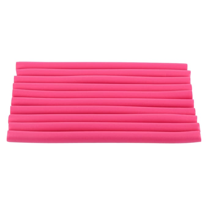 10-delige set Zachte Haarkruller Roller Krul Haar Buigzame Rollers DIY Magische Haarkrullers Tool Styling pink
