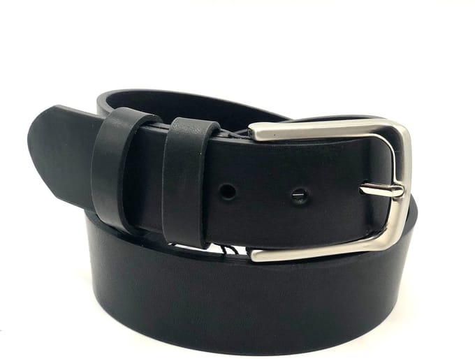 4 CM JEANS RIEM 356-1 ZWART MAAT 85