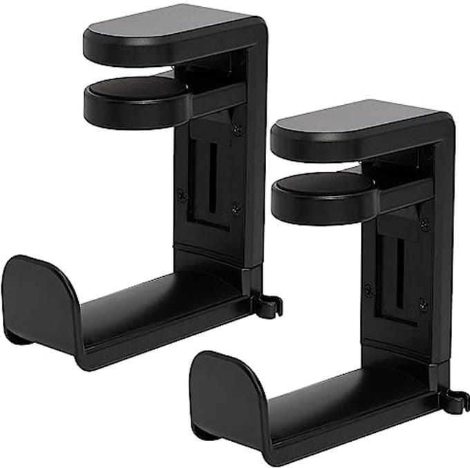 Premium Verstelbare Hoofdtelefoon Stand - Hoofdtelefoon Houder met Kabel Organizer voor Gaming en PC