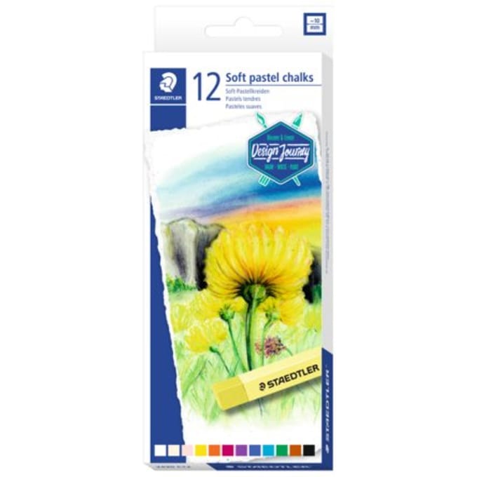STAEDTLER Design Journey -  zacht pastelkrijt - set 12 st