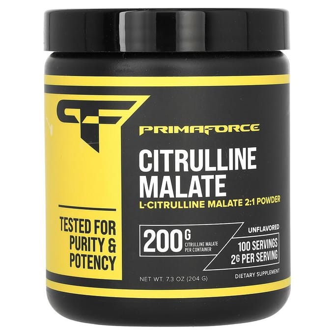 Malate de Citrulline, Sans Arôme, 7,3 oz (204g)