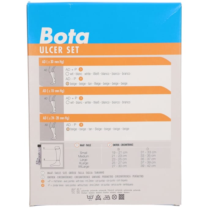 Bota Ulcer Set Ad Wit/natur Medium 20910003