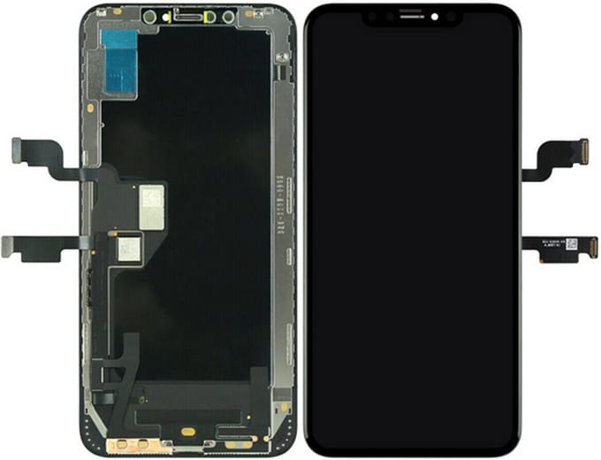 CoreParts MOBX-IPOXS-LCD-B mobiele telefoon onderdeel Beeldscherm Zwart